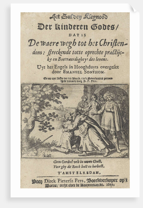 Return of the prodigal son by Dirck Pietersz Pers