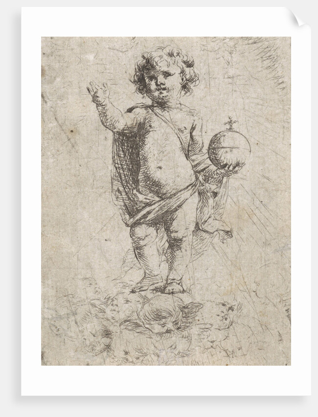 Christ Child as Salvator Mundi by Cornelis Schut I