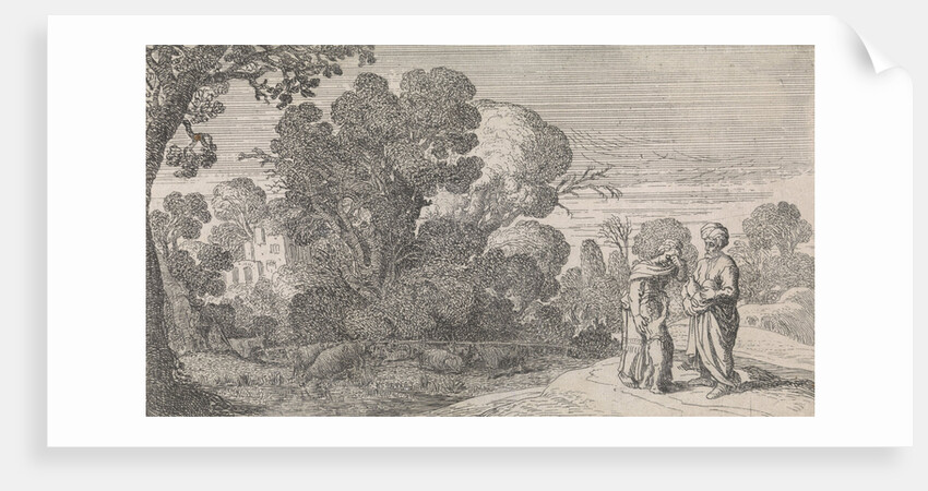 Expulsion of Hagar and Ishmael by Claes Moeyaert
