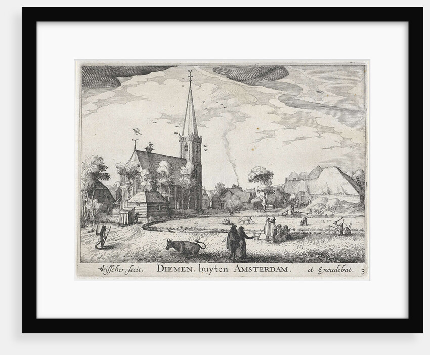 View Diemen by Claes Jansz. Visscher II