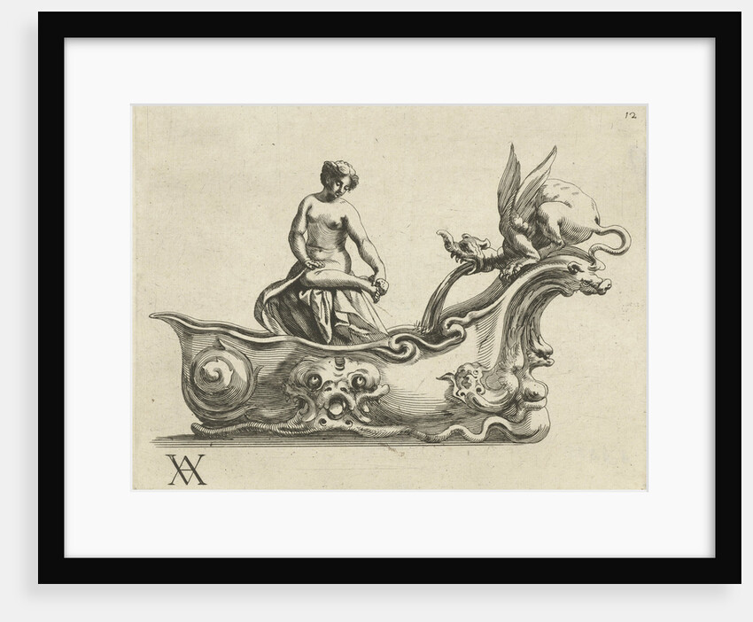 Come with woman and dragon by Christiaen van Vianen