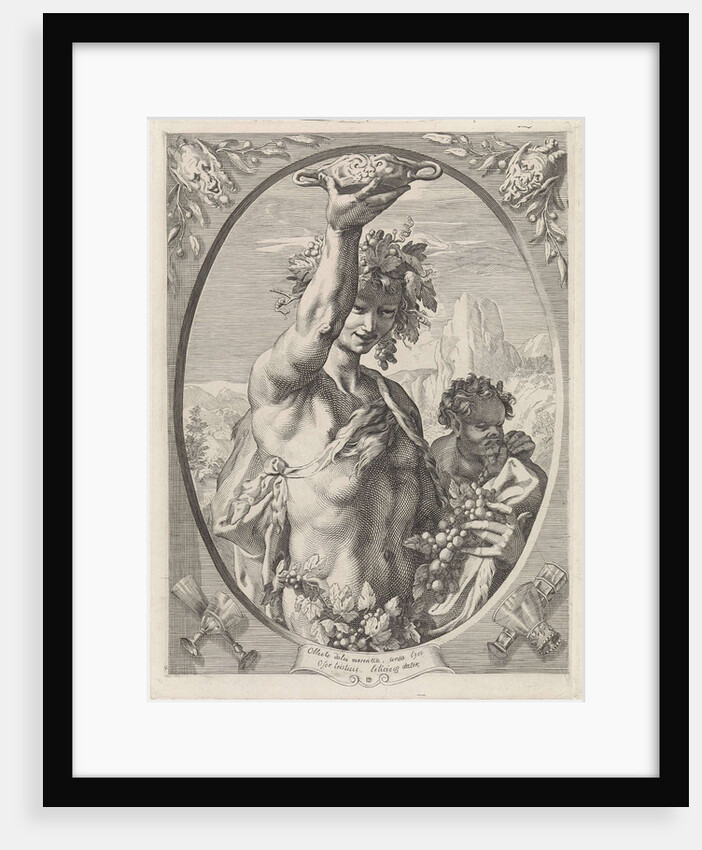 Bacchus by Jan Saenredam