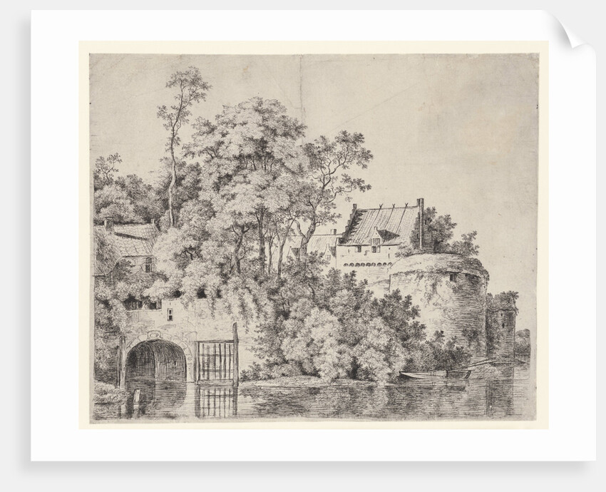 Gate of Gorinchem by Jan Hackaert