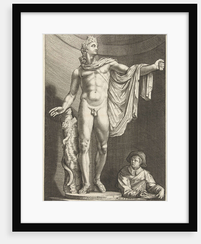 Apollo Belvedere by Hendrick Goltzius