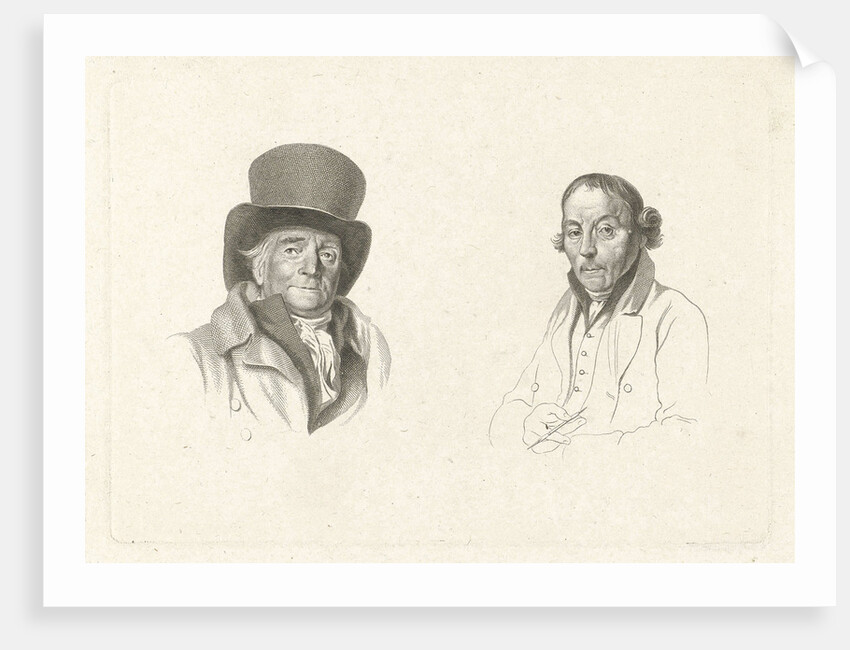 Portraits of John Peter of Horstok and Warner Horstink by Wybrand Hendriks