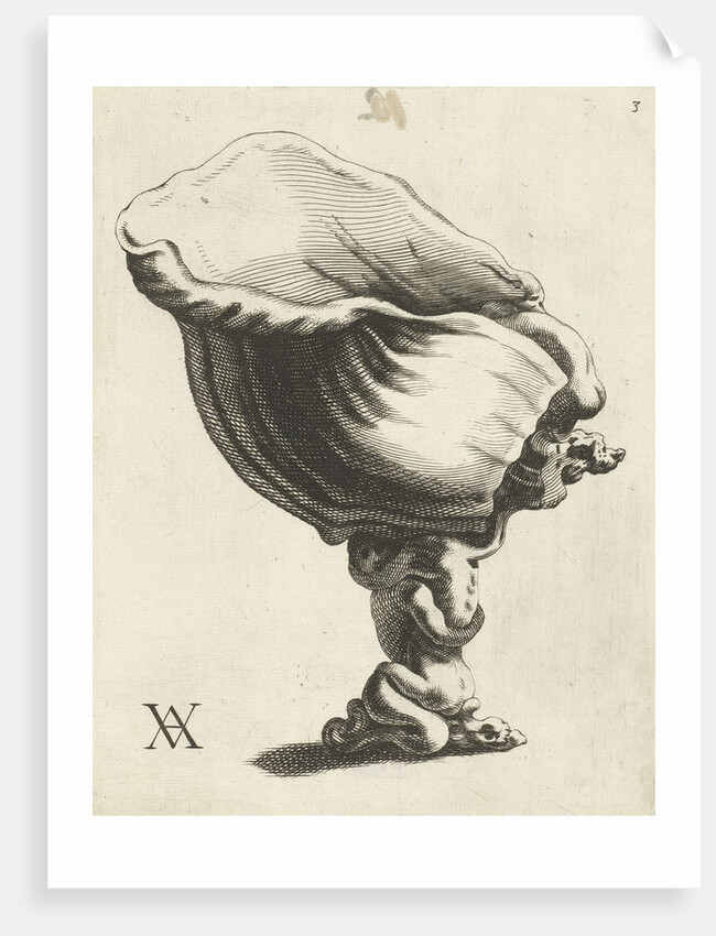 Shell-shaped cup by Christiaen van Vianen