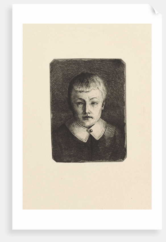 Boy Portrait by H. Smit