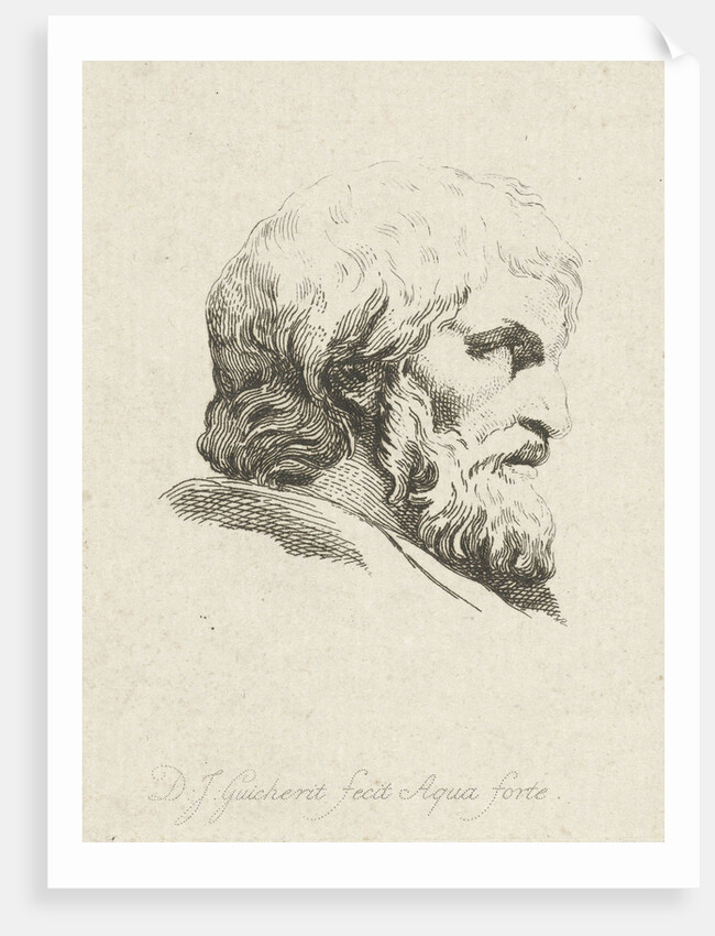 Head of man by Daniël Jean Guicherit