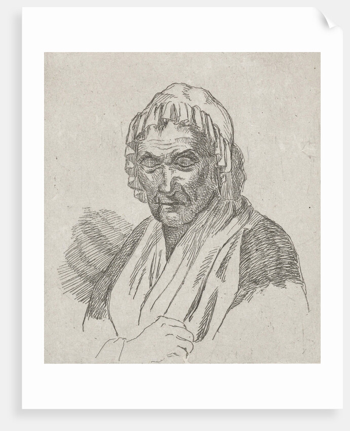 Older woman by David van der Kellen II