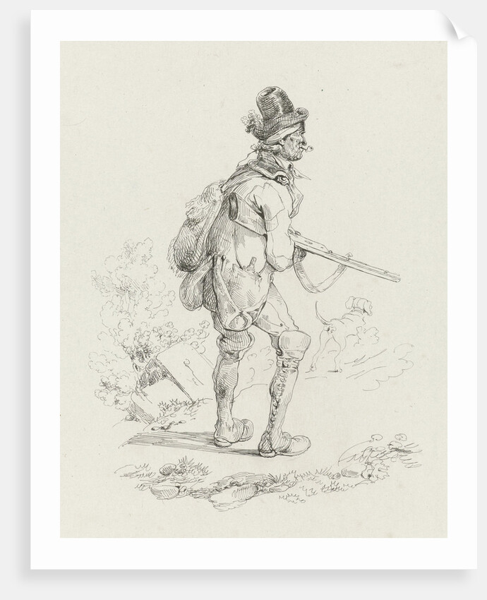 Hunter by Gaspard Louis François van Kinschot
