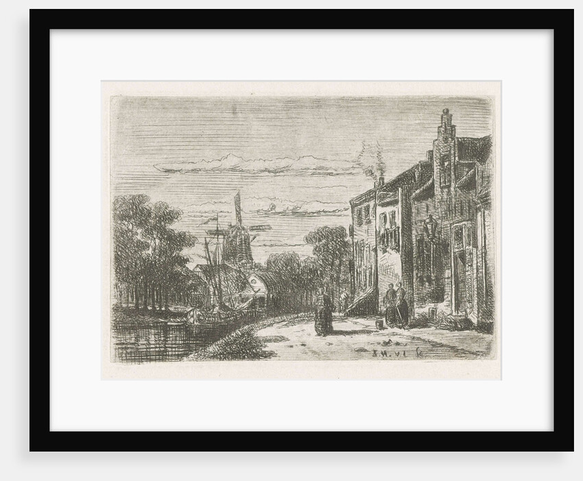 Cityscape by Jan van Lokhorst