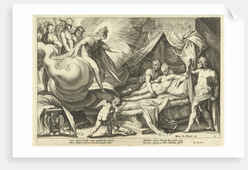 Venus and Mars surprised by Apollo by Robert de Baudous