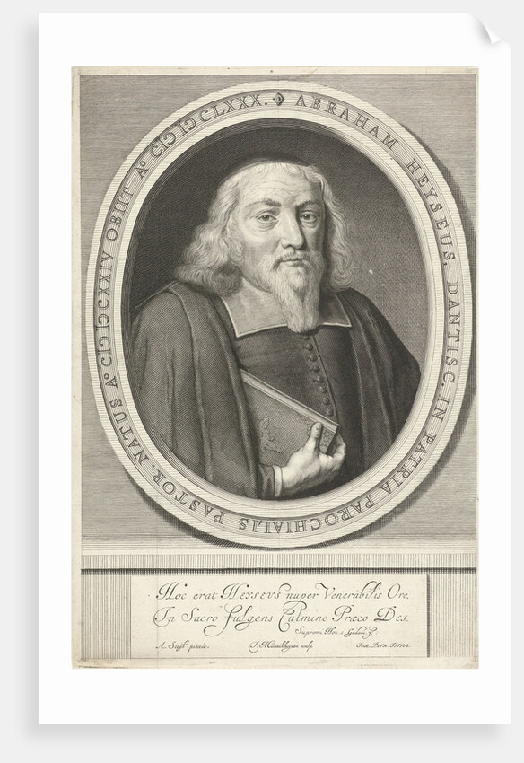 Portrait of Abraham Heyse by Johann Petrus Titius