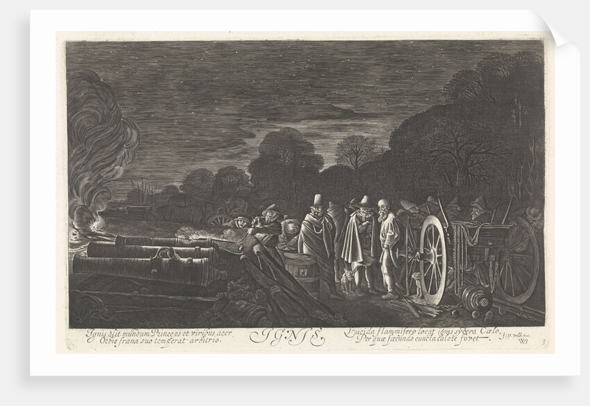 Fire (Ignis) by Jan van de Velde II