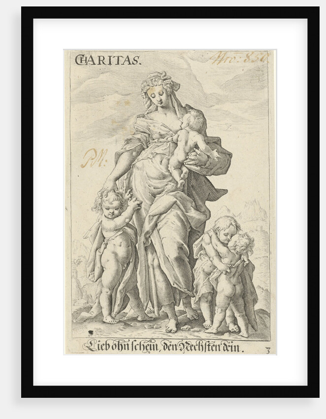 Love (Caritas) by Hendrick Goltzius
