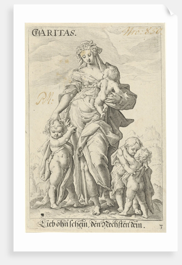 Love (Caritas) by Hendrick Goltzius
