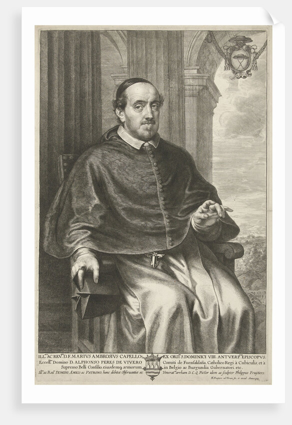 Portrait of Marius Ambrosius Capello by Philip Fruytiers