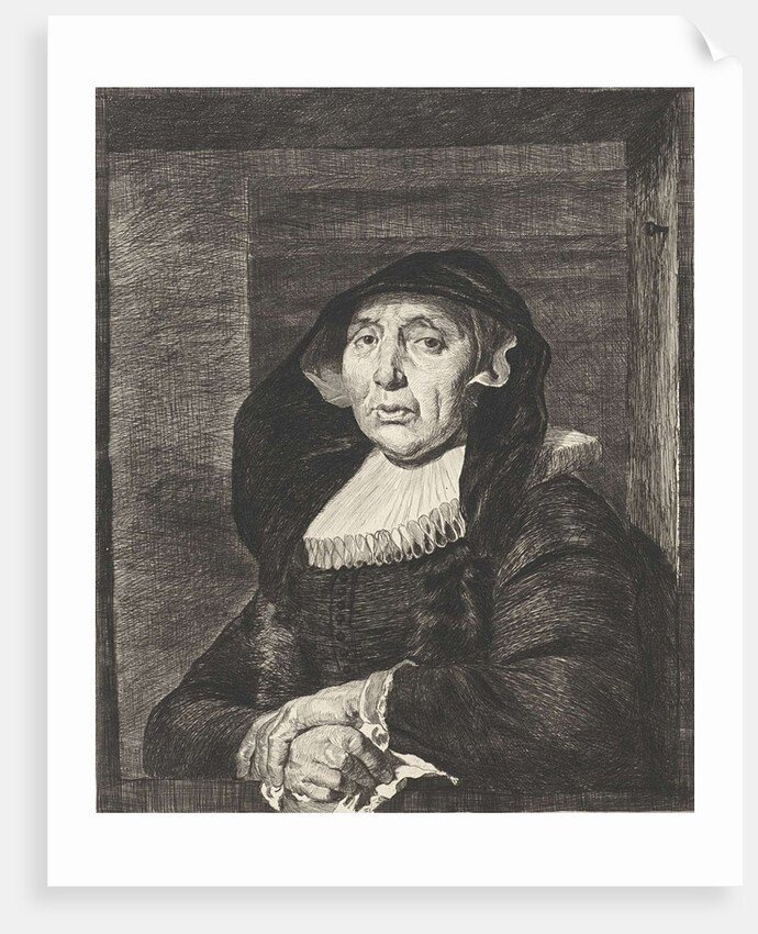 Portrait of an old woman, known as Bayken Bracht by Govert Flinck