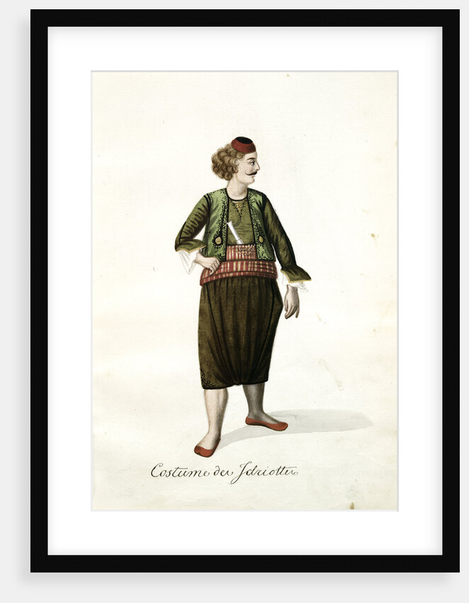 Costume des Jariottes by Mahmud II