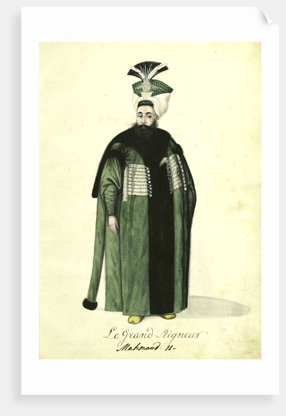 Le Grand Seigneur (i.e., the sultan) by Mahmud II