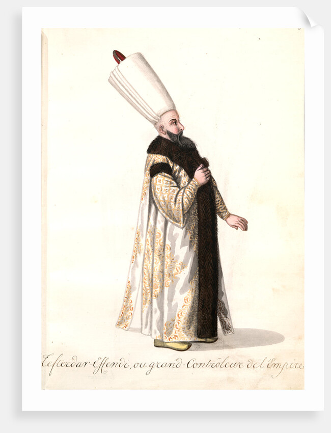 Defterdar effendi, ou grand-controleur de l'empire by Mahmud II