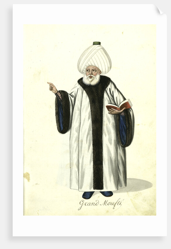 Grand moufti by Mahmud II