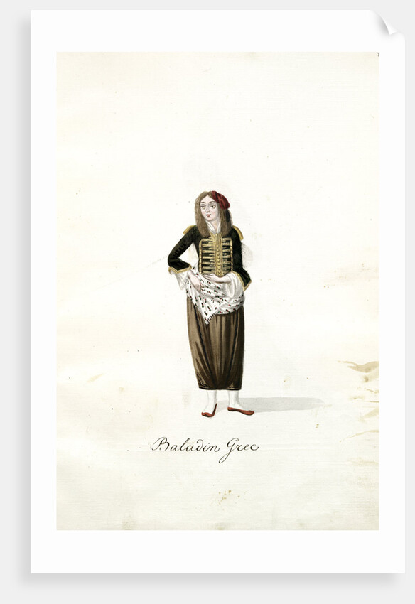 Baladin grec by Mahmud II