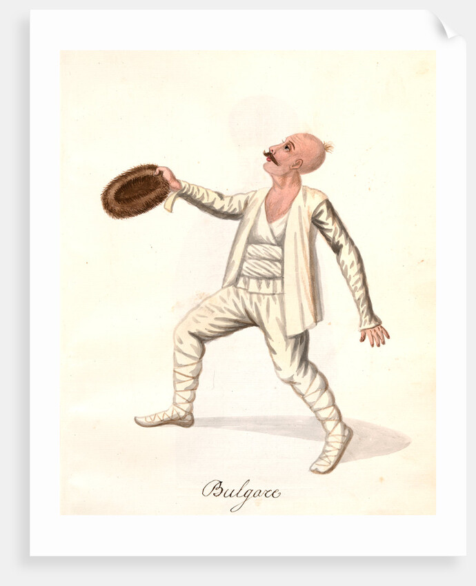 Bulgare qui garde les chevaux de G by Mahmud II