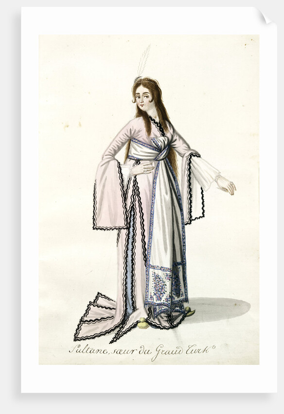 Sultane, soeur de Grand Turk by Mahmud II