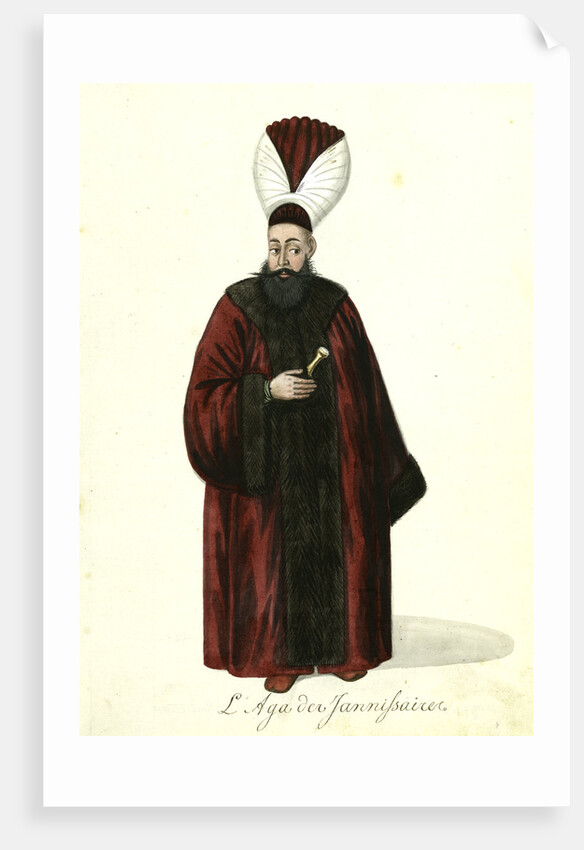 L'aga des jannissaires by Mahmud II