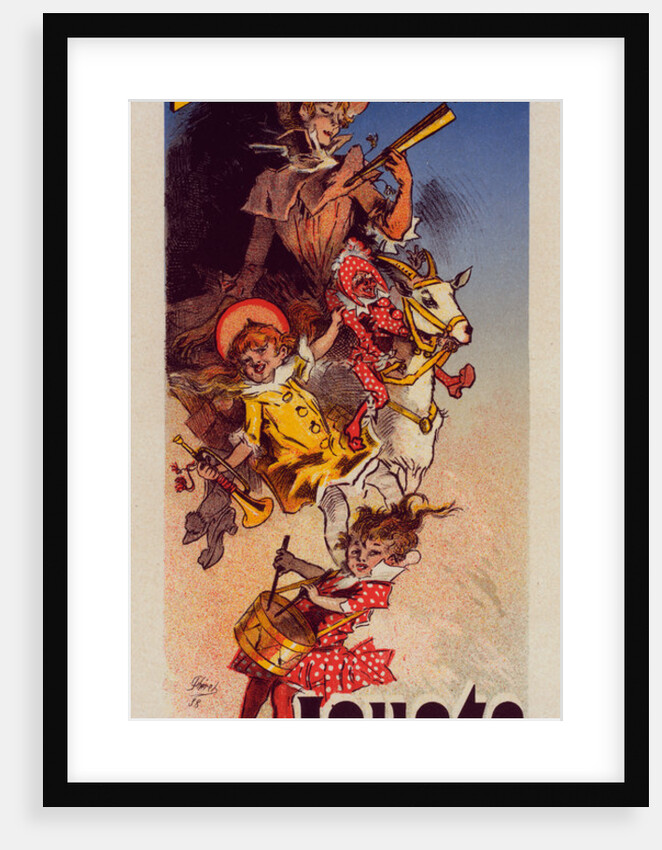 Poster for Magasin des Buttes Chaumont by Jules Chéret