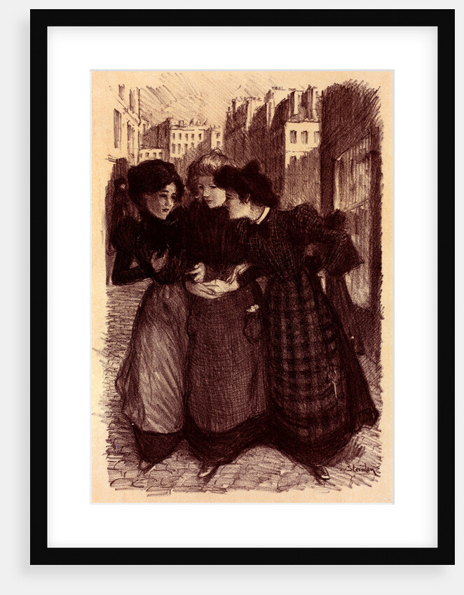 Poster or art work for Maîtres de l'Poster by Théophile Alexandre Steinlen