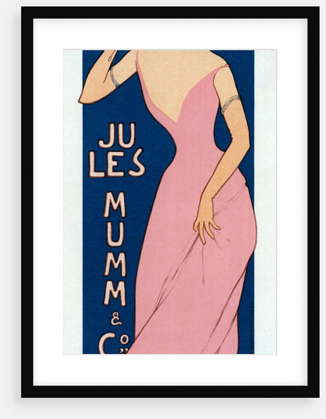 Poster for Champagne Jules Mumm by Maurice Joseph Réalier-Dumas