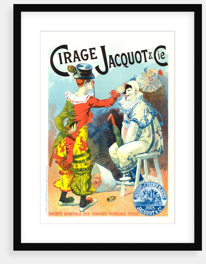 Poster for Cirage Jacquot et Cie by Lucien Lefevre