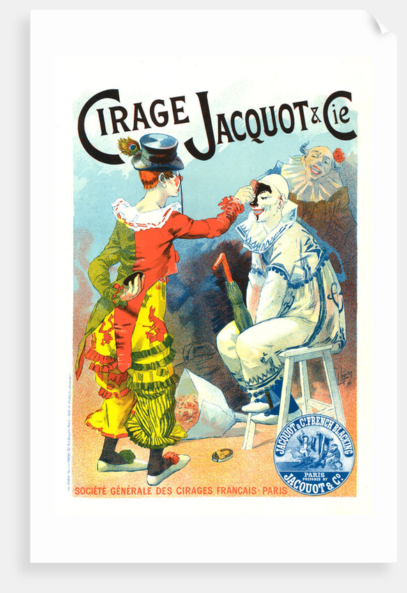 Poster for Cirage Jacquot et Cie by Lucien Lefevre