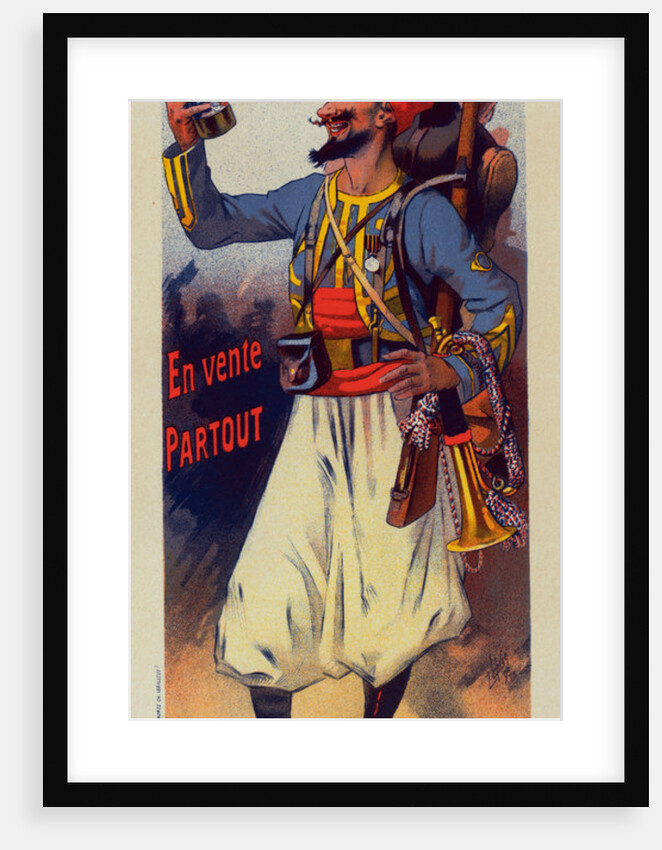 Poster for l' Absinthe Mugnier by Lucien Lefevre