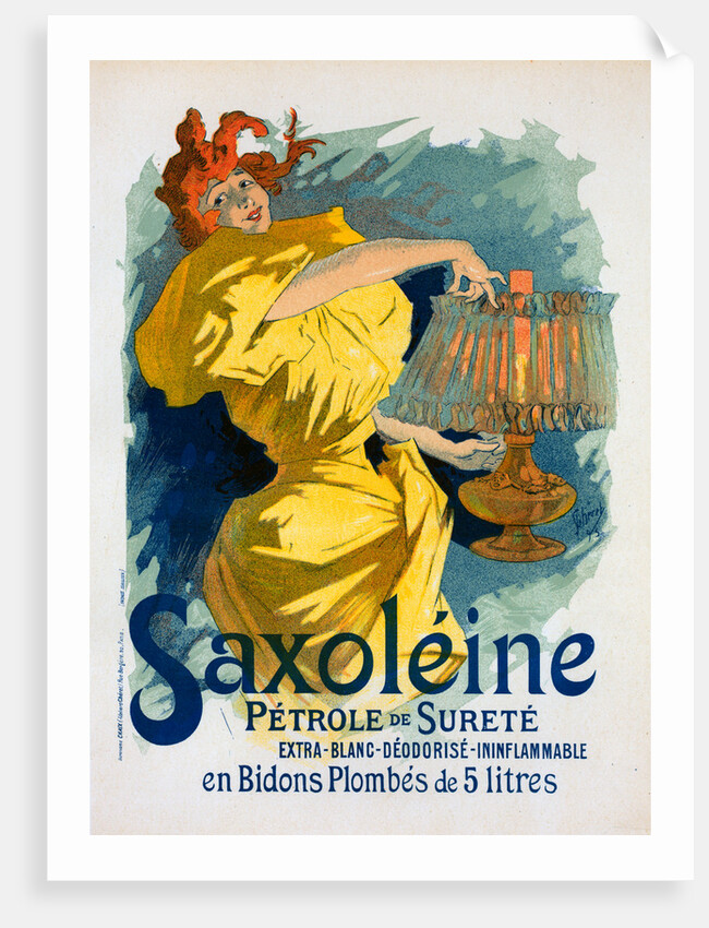 Poster for Saxoléine by Jules Chéret