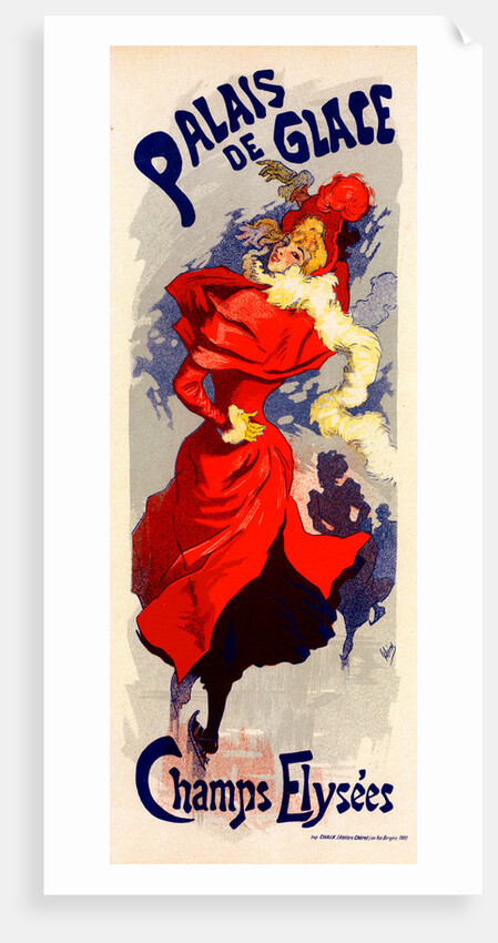 Poster for Palais de Glace by Jules Chéret