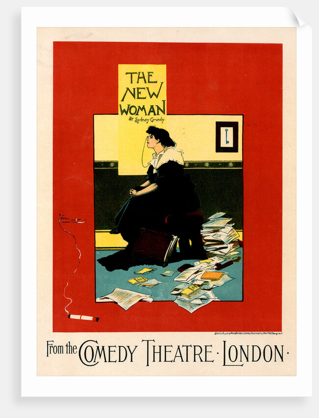 Poster for Comedy Theatre, The New Woman by Albert George Morrow