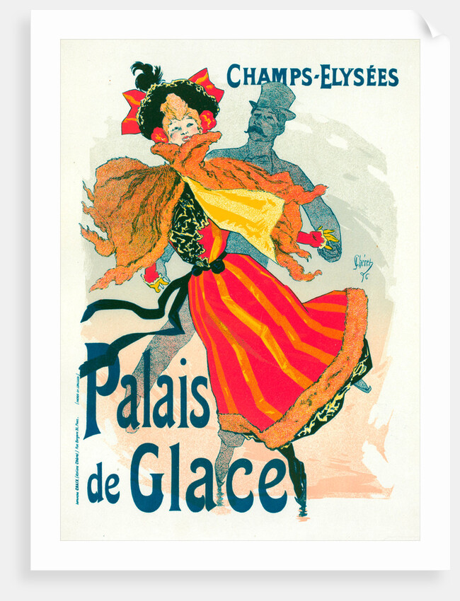 Poster for the Palais de Glace by Jules Chéret
