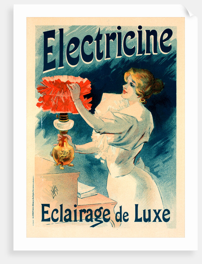Poster for l' Électricine by Lucien Lefevre