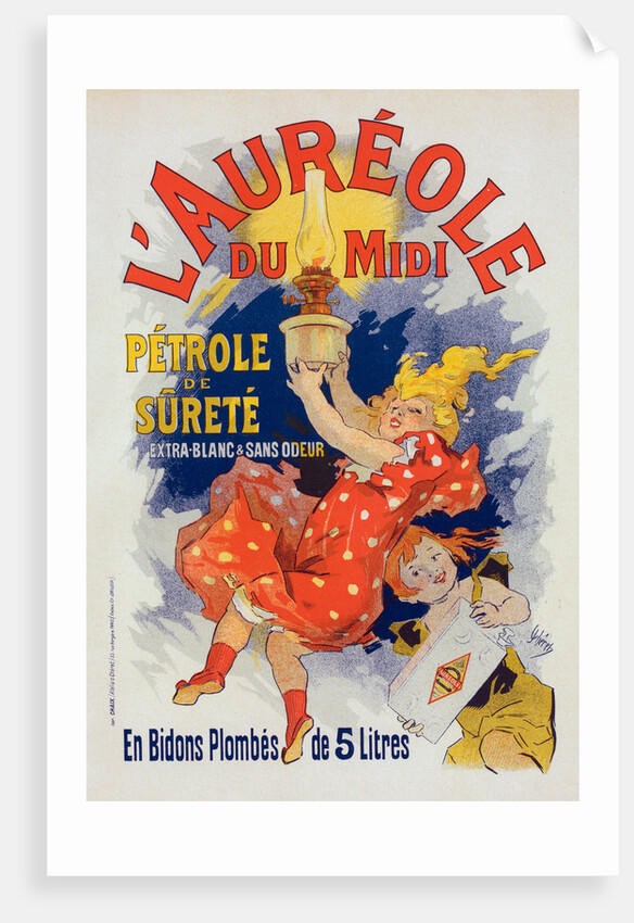 Poster for lAuréole du Midi by Jules Chéret