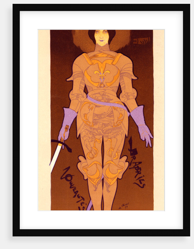 Poster for le Magasin de Nouveautés A Jeanne d'Arc, à Carcassonne by Georges de Feure