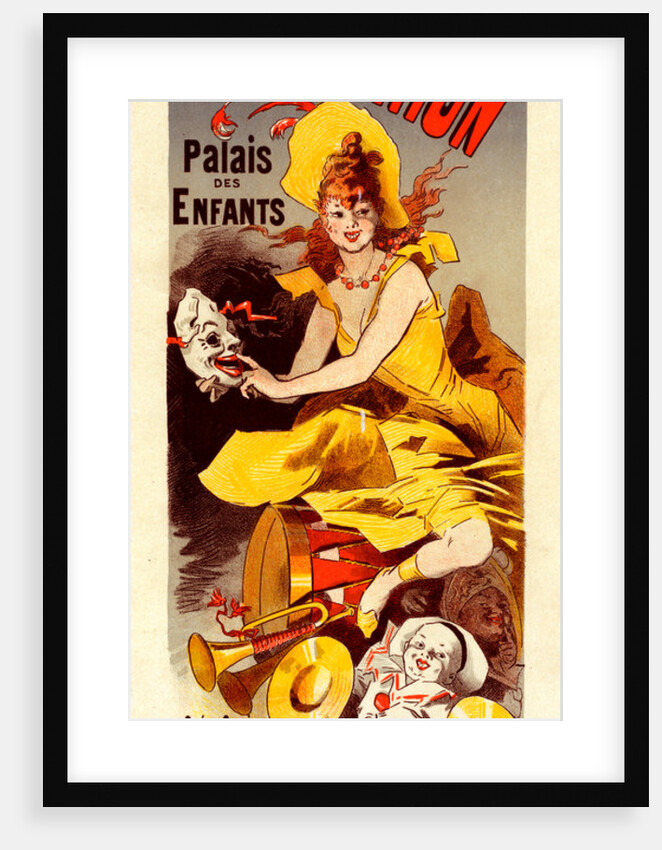 Poster for Grand Théâtre de l'Exposition by Jules Chéret