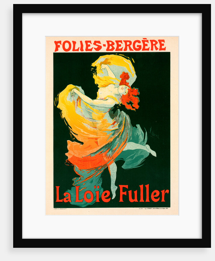 Poster for les Folies-Bergère, la Loïe Fuller by Jules Chéret
