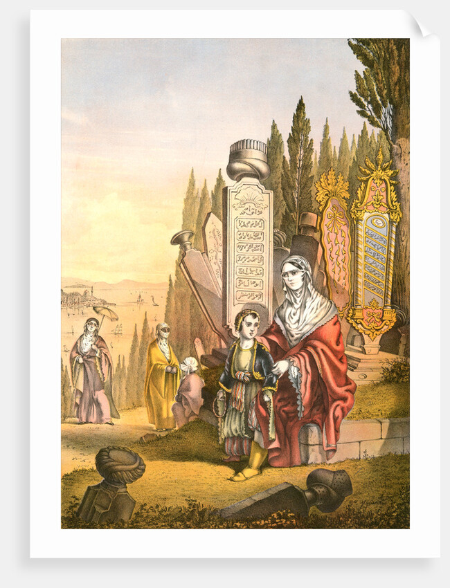 Turkish and Armenian ladies, woman of Turkey and of Armenia, Travels through Turkey 1862 by Henry J. Van Lennep