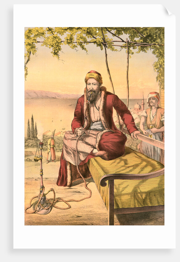 Jewish merchant, Travels through Turkey 1862 by Henry J. Van Lennep
