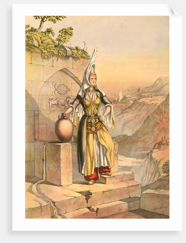 Druse girl by Henry J. Van Lennep