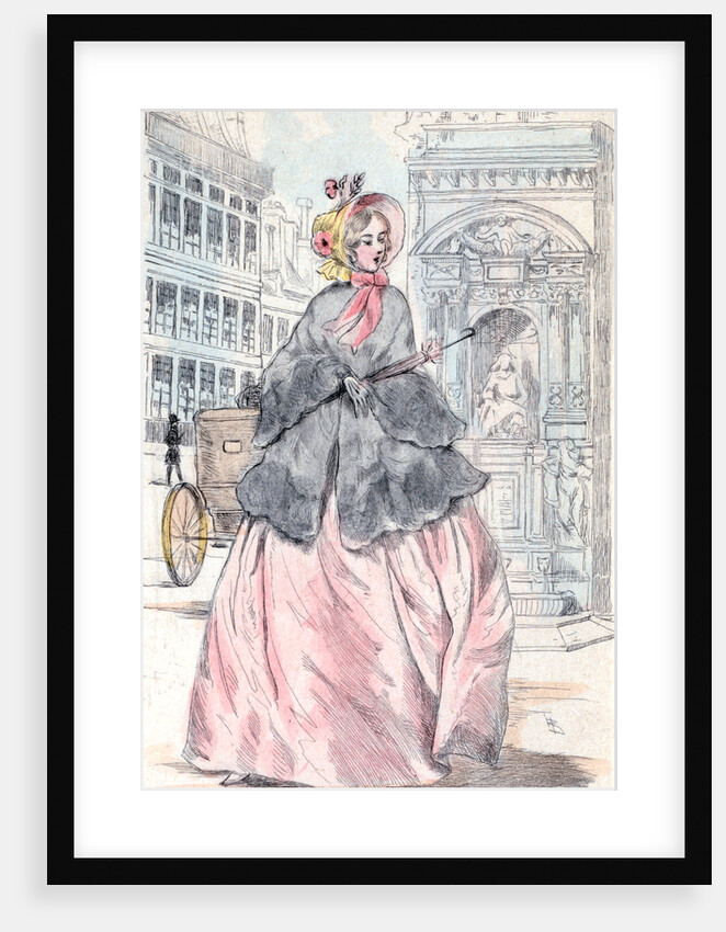 1851, Women's fashion in nineteenth-century Paris by Henri Boutet