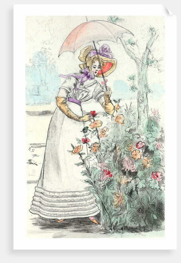 1822, Women's fashion in nineteenth-century Paris by Henri Boutet